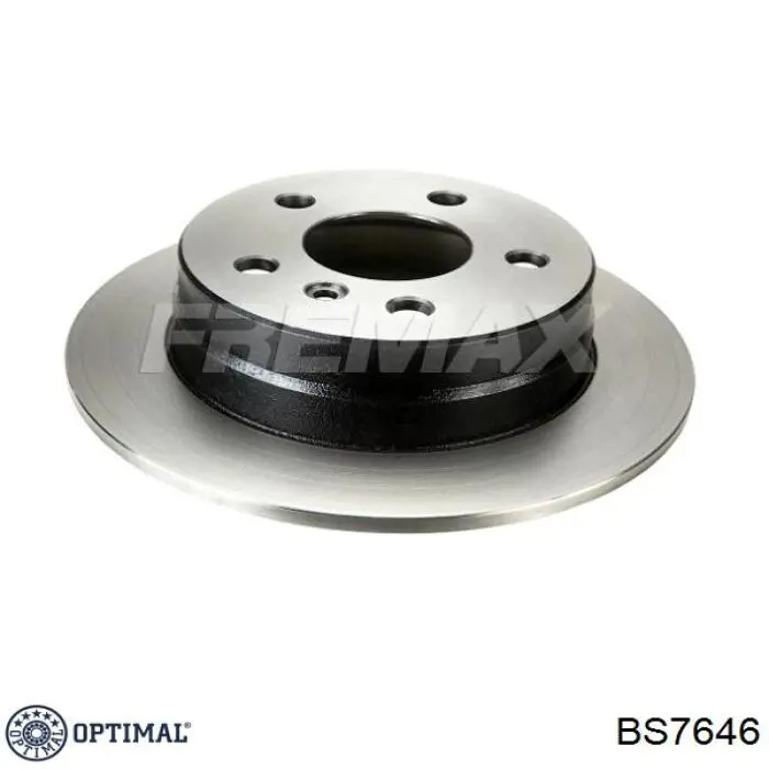 BS7646 Optimal freno de disco delantero