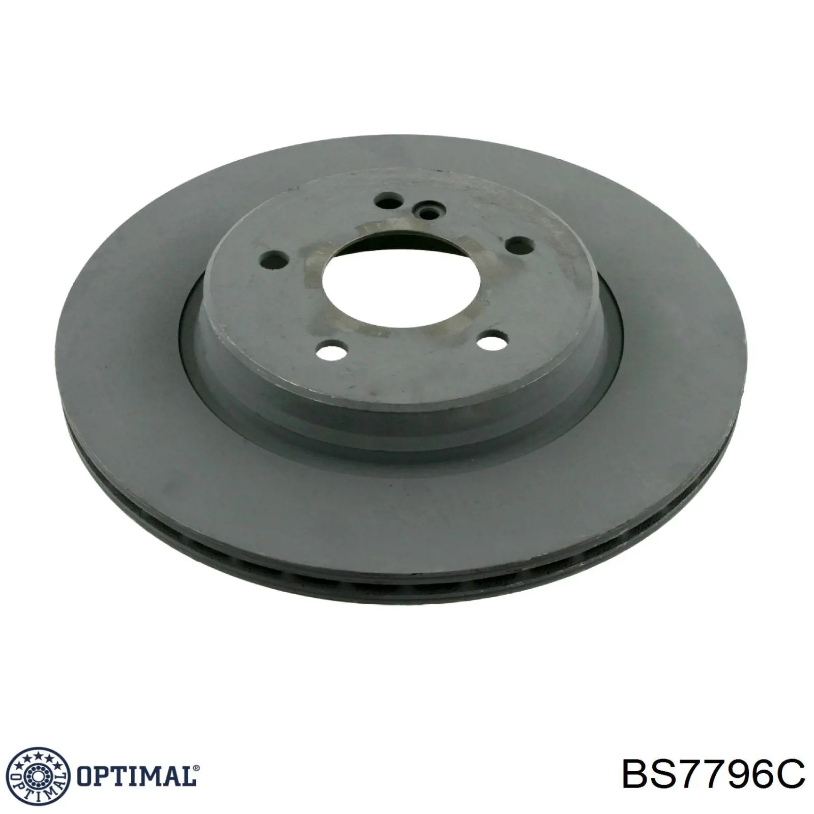 BS7796C Optimal disco de freno trasero