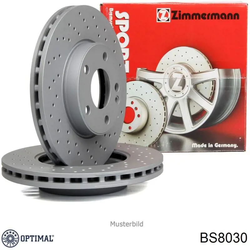 Freno de disco delantero Mercedes E C124