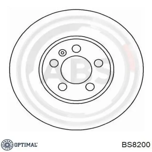 Disco de freno trasero Alfa Romeo 33 905