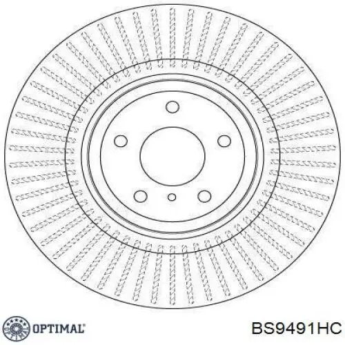 BS-9491HC Optimal freno de disco delantero