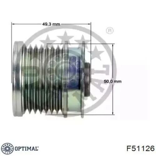 F51126 Optimal poleas juego de piezas