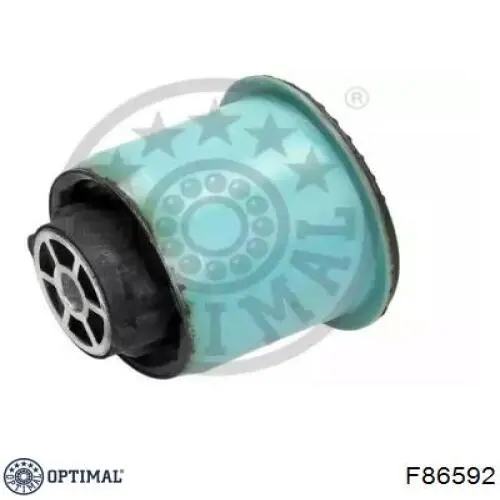 F8-6592 Optimal suspensión, cuerpo del eje trasero