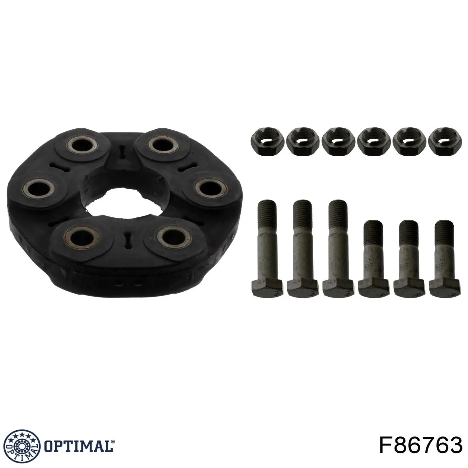 Acoplamiento elástico del cardán BMW 1 E81, E87