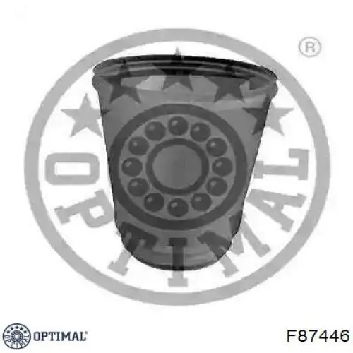 F8-7446 Optimal almohadilla de tope, suspensión delantera