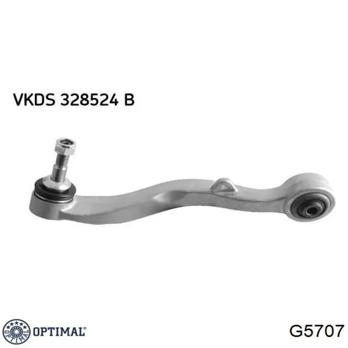 Brazo inferior izquierdo de la suspensión delantera G5707 Optimal