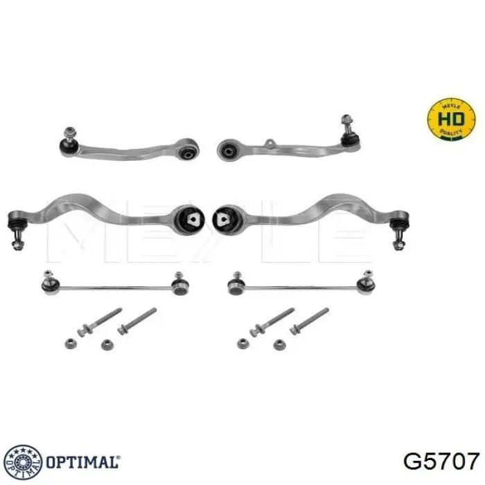 Brazo inferior izquierdo de la suspensión delantera Optimal G5707