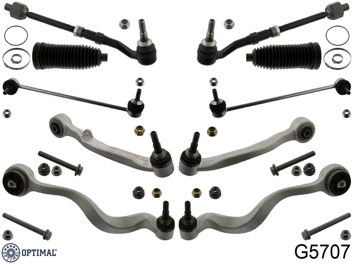 Brazo inferior izquierdo de la suspensión delantera Optimal G5707 precio, desde 60,56 EUR