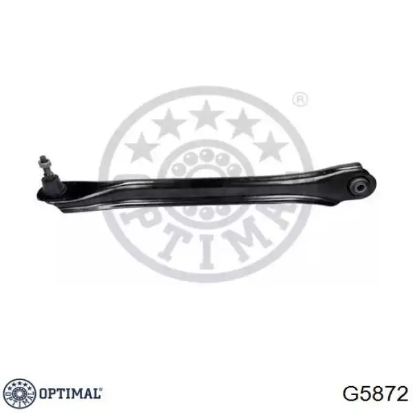 Brazo inferior izquierdo de la suspensión trasera Mazda EC0128550E