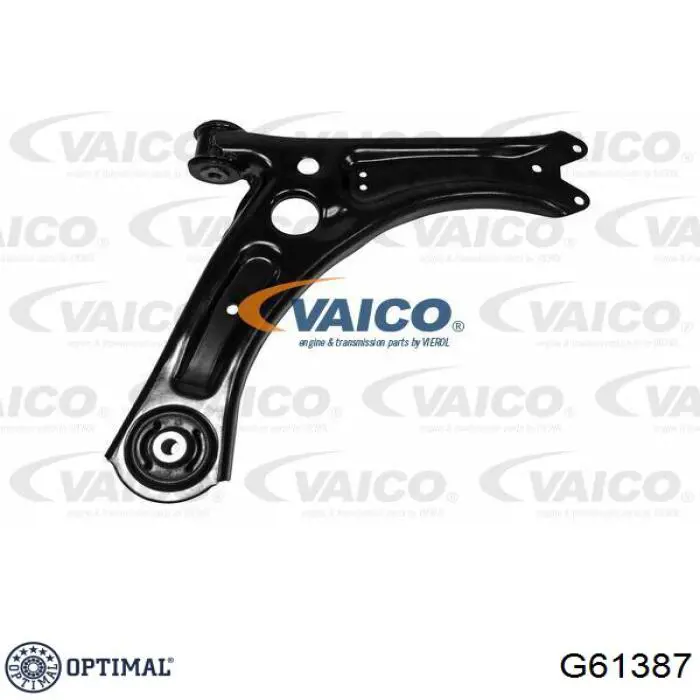 G61387 Optimal barra oscilante, suspensión de ruedas delantera, inferior derecha
