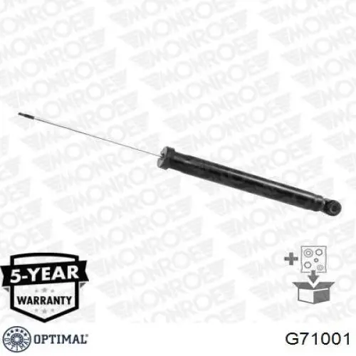 Buje de barra estabilizadora delantera G71001 Optimal