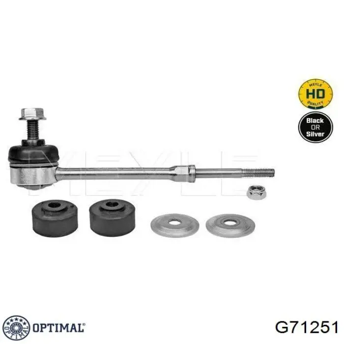 G7-1251 Optimal soporte de barra estabilizadora trasera