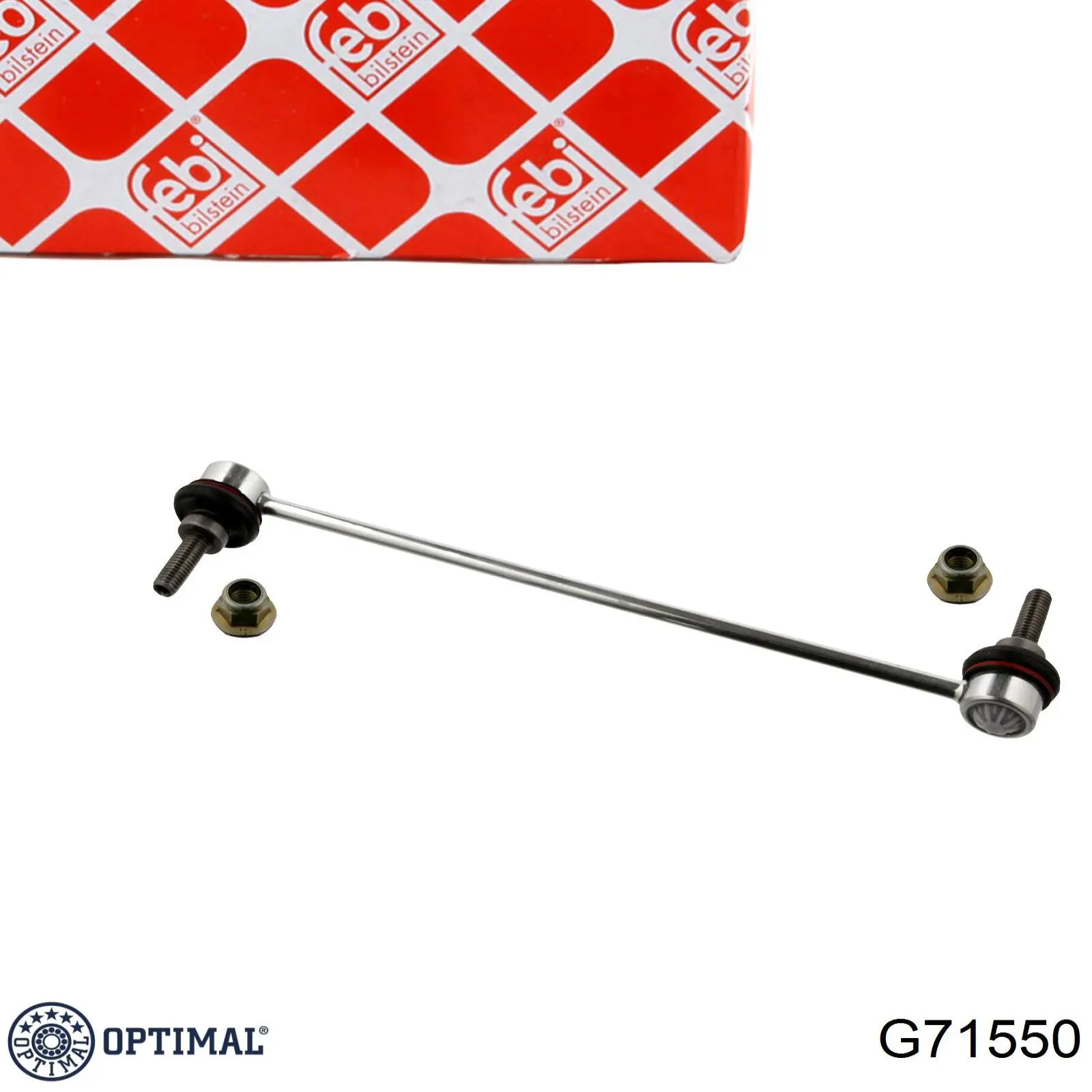 Bieleta estabilizadora delantera G71550 Optimal