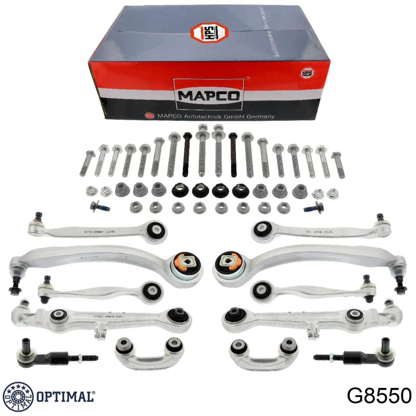 Kit de brazo de suspensión delantera G8550 Optimal