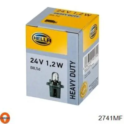 Lámpara del tablero de instrumentos 2741MF Osram
