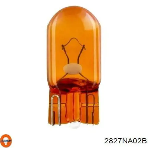 2827NA-02B Osram bombilla, luz de gálibo, delantera