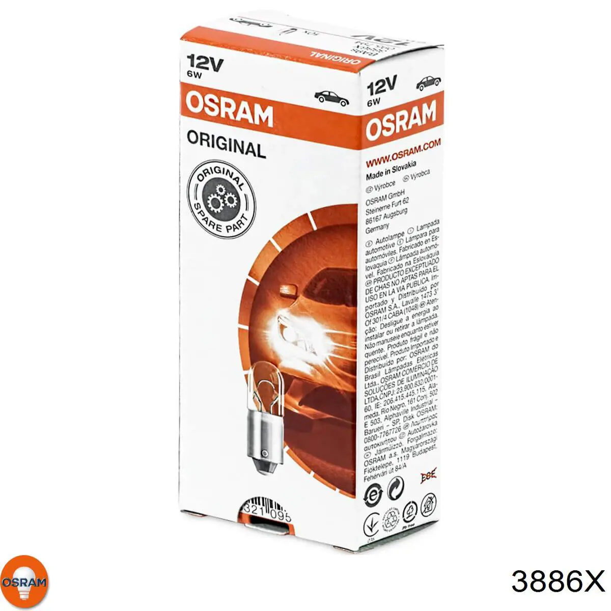 Bombilla 3886X Osram
