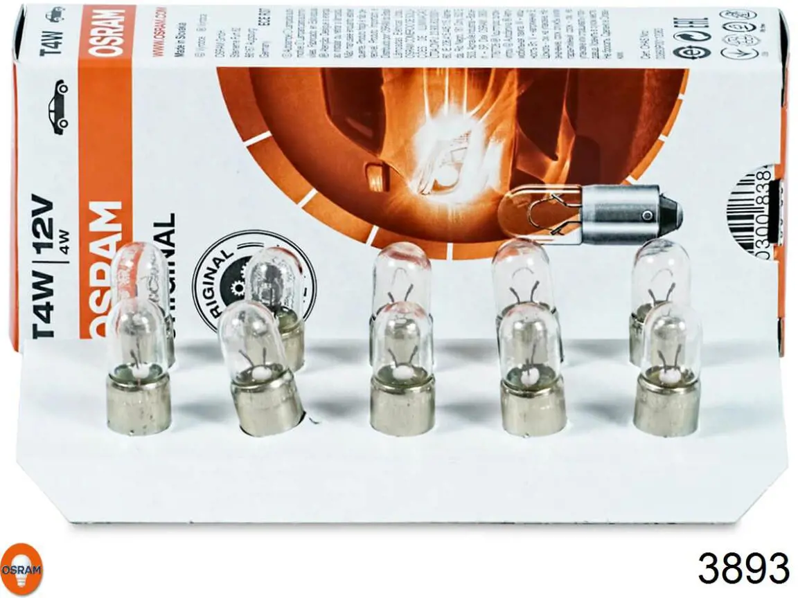Lámpara Osram 3893