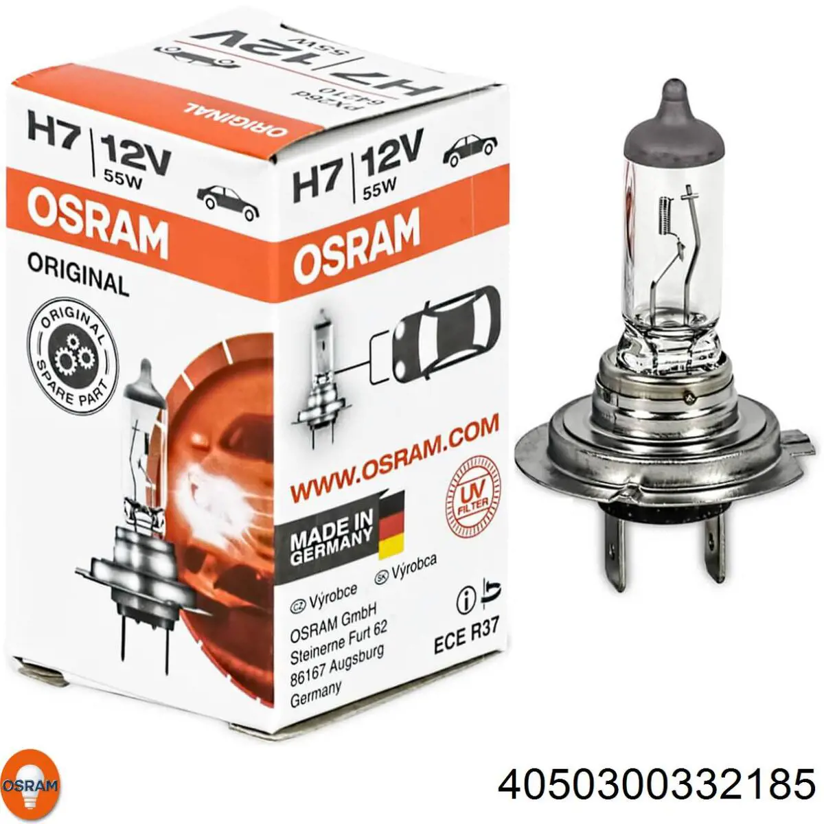 4050300332185 Osram bombilla halógena