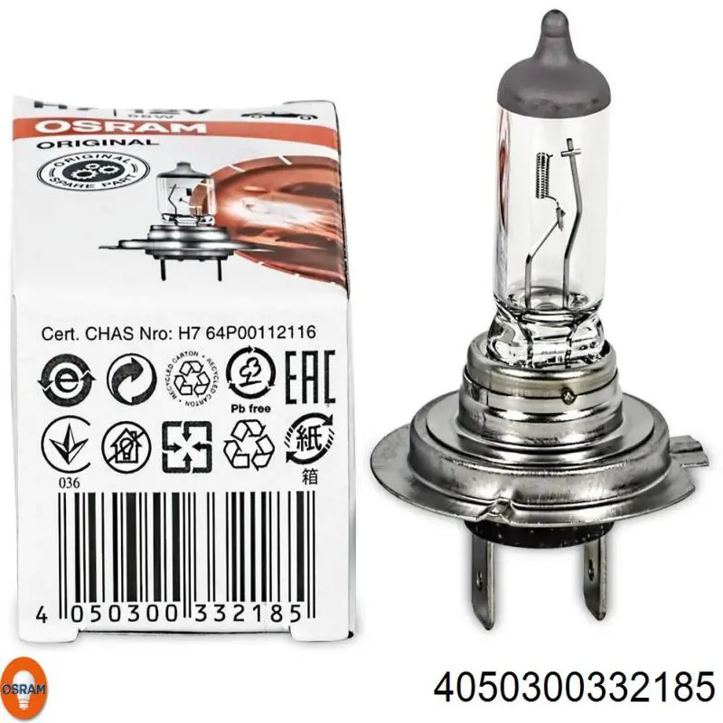 4050300332185 Osram Lámpara halógena