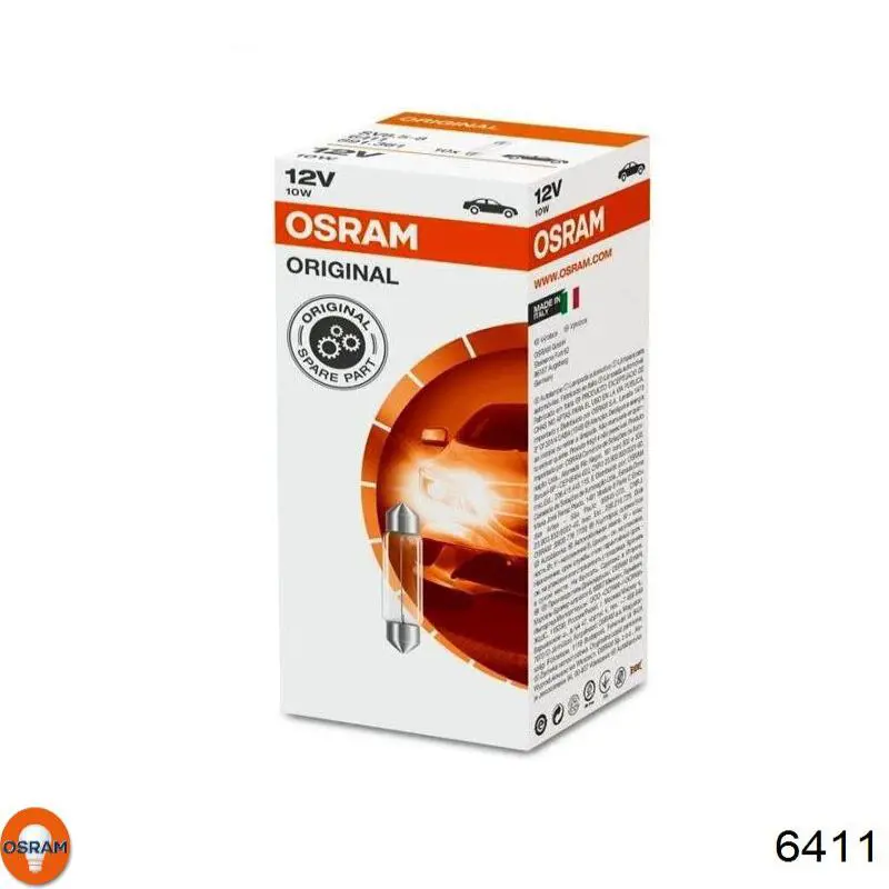 Lámpara de luz interior de cabina Osram 6411