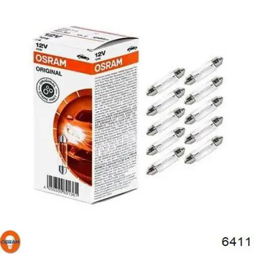 6411 Osram Lámpara de luz interior de cabina