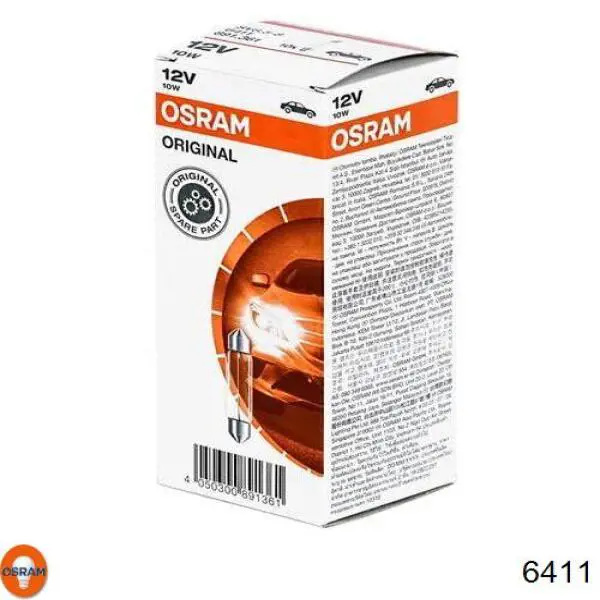 Lámpara de luz interior de cabina Osram 6411 precio, desde 1,33 EUR