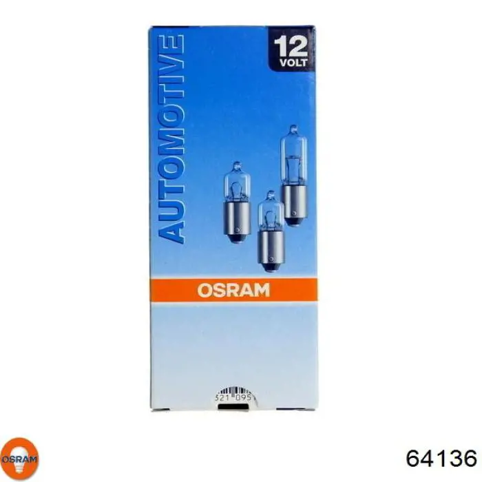 64136 Osram Lámpara para faros de luz antiniebla