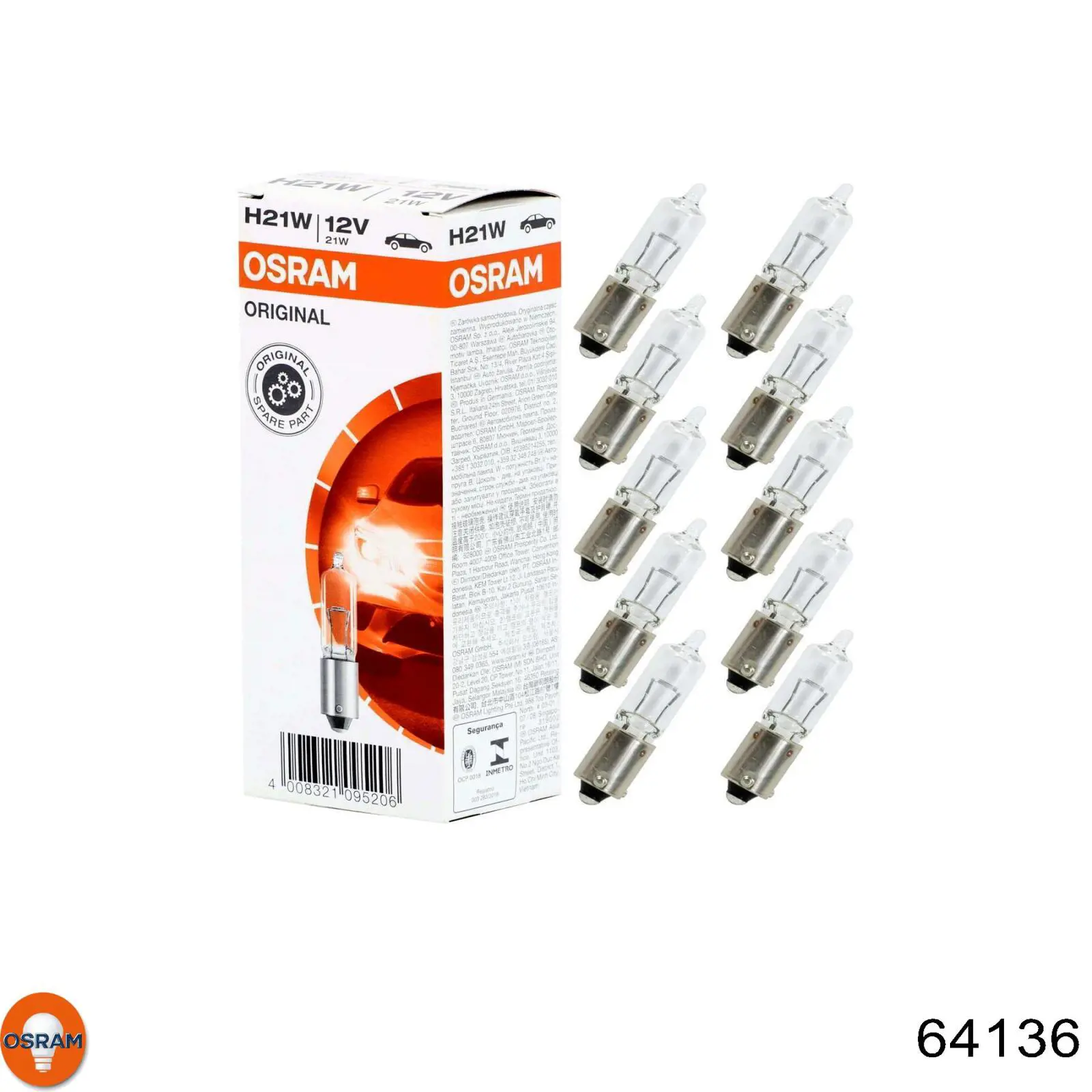 CBM24S Champion Lámpara para faros de luz antiniebla