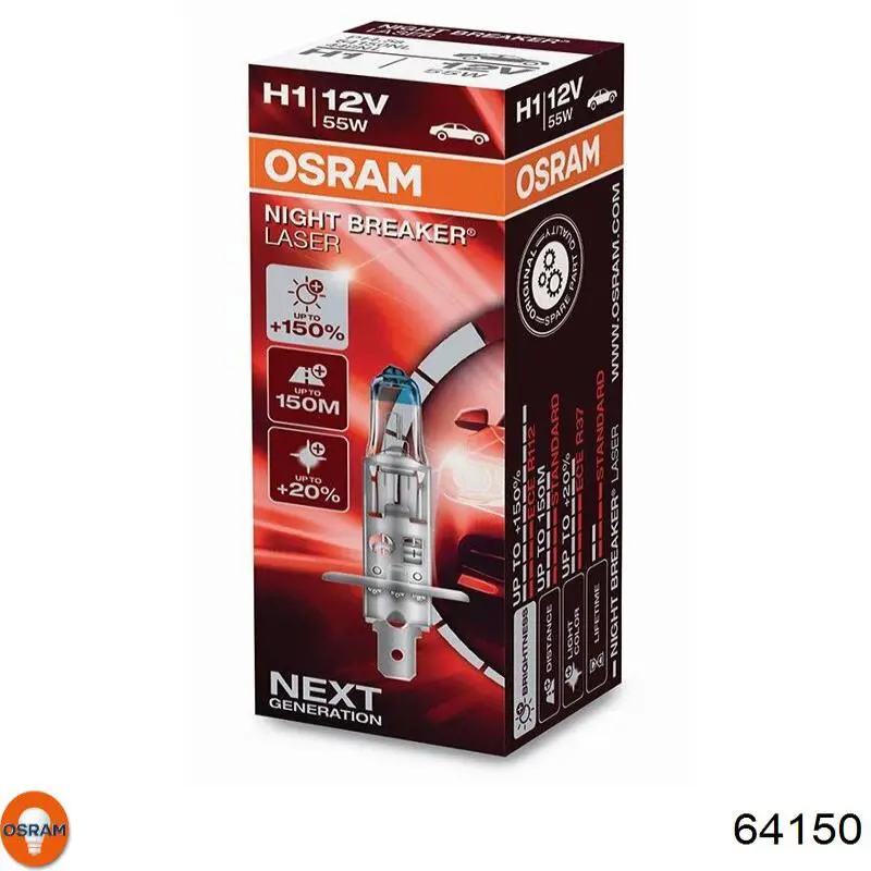 Bombilla halógena Osram 64150 precio, desde 5,49 USD