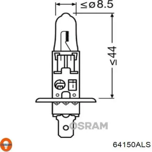 Bombilla halógena Osram 64150ALS precio, desde 10,62 USD