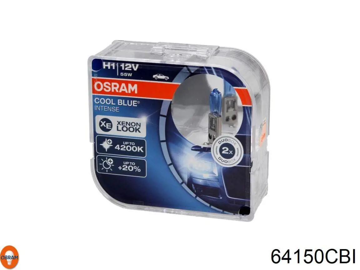 64150CBI Osram bombilla halógena