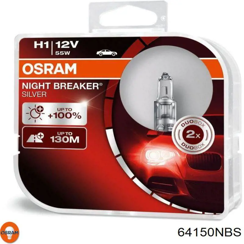 Lámpara halógena Osram 64150NBS