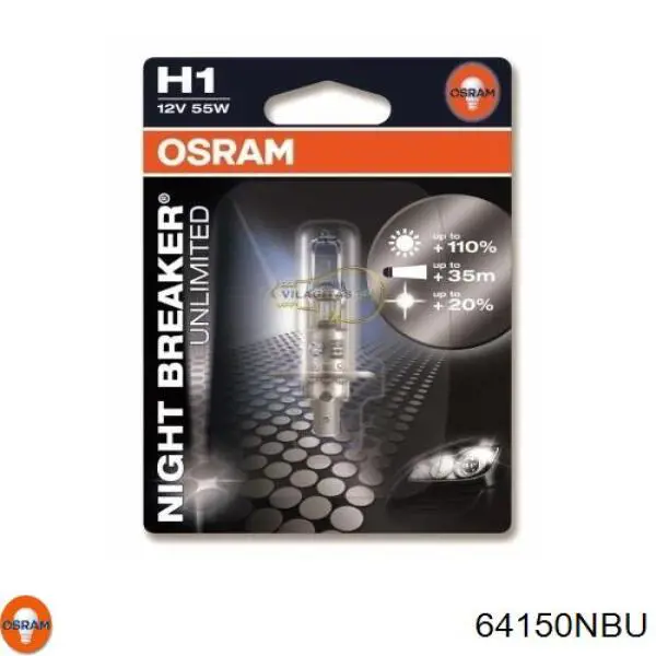 Comprar 64150NBU Osram Lámpara halógena