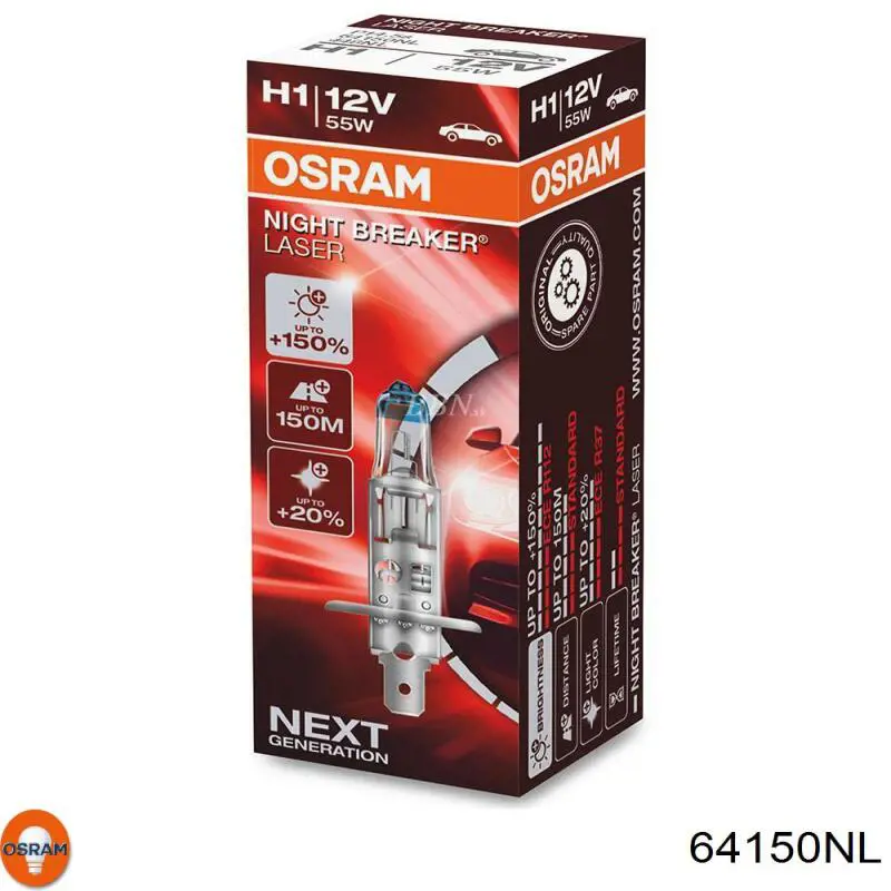 Lámpara halógena Osram 64150NL precio, desde 4,21 EUR