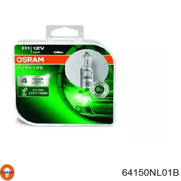 64150NL-01B Osram bombilla halógena