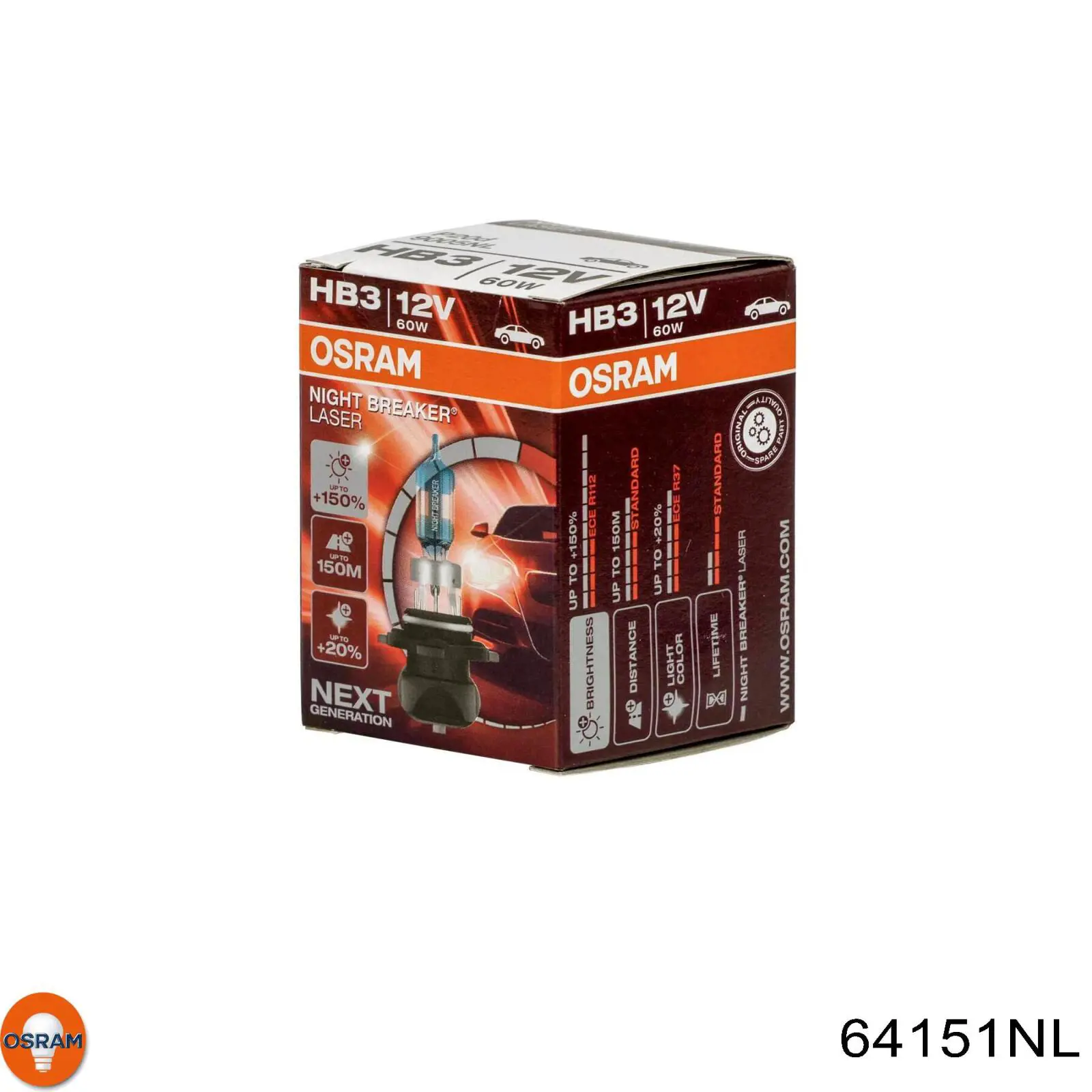 Lámpara halógena 64151NL Osram
