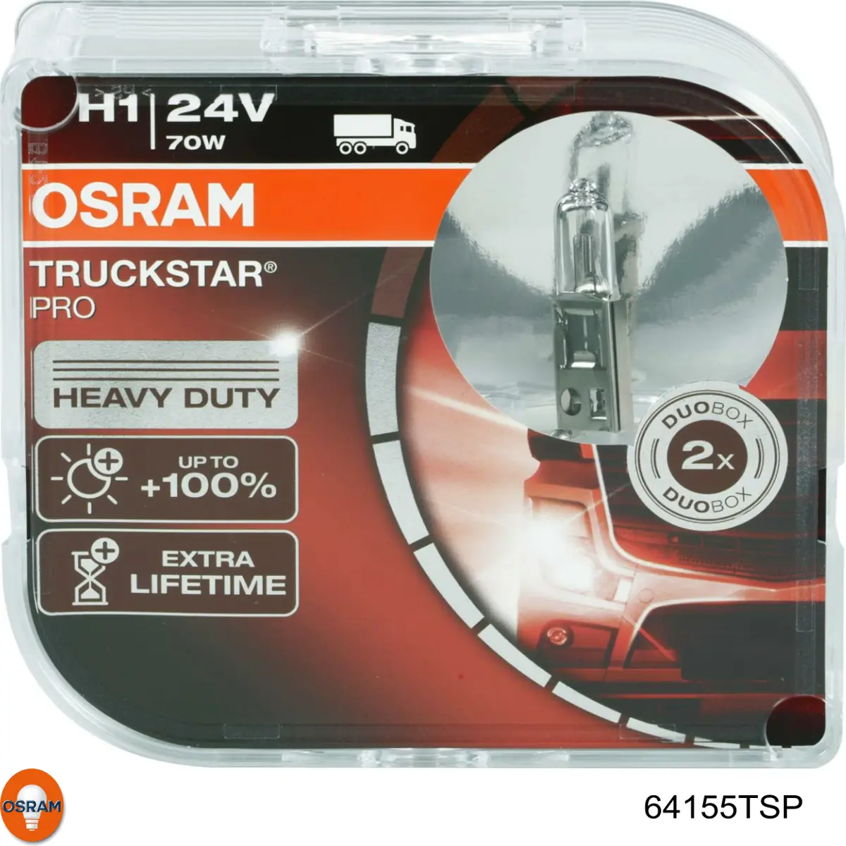 64155TSP Osram Lámpara halógena