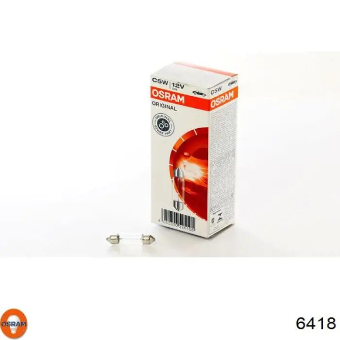 6418 Osram Bombilla de cruce