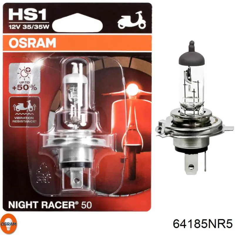 64185NR5 Osram bombilla halógena