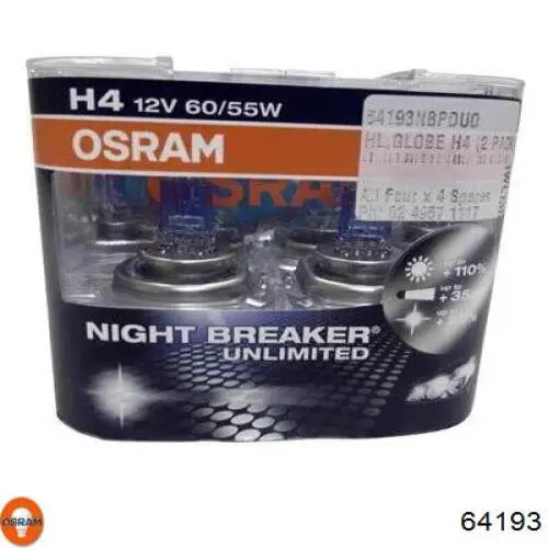 Bombilla halógena 64193 Osram