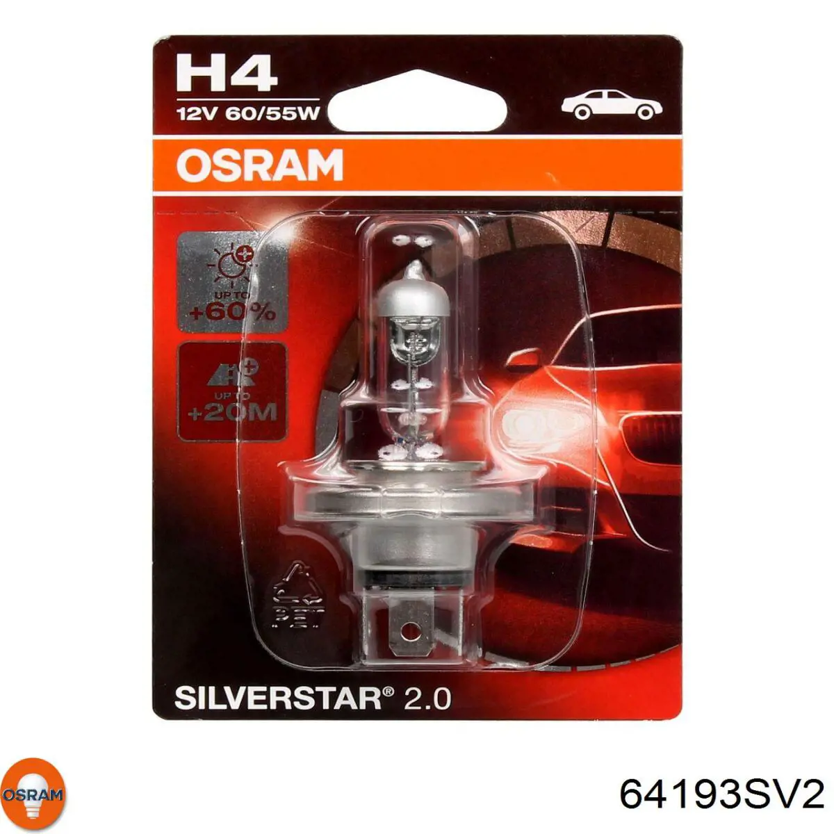 Lámpara halógena Osram 64193SV2