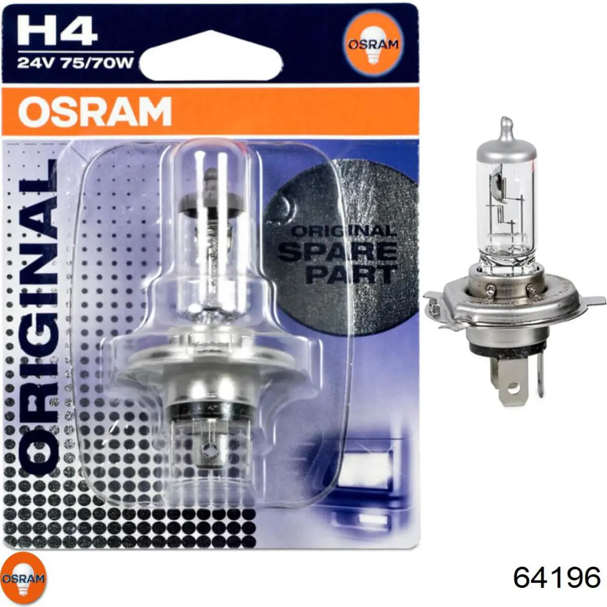 64196 Osram Lámpara halógena