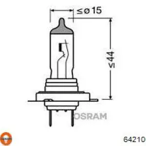 Bombilla halógena Osram 64210 precio, desde 11,22 USD