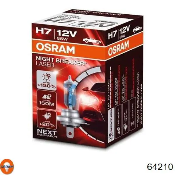 Bombilla halógena 64210 Osram