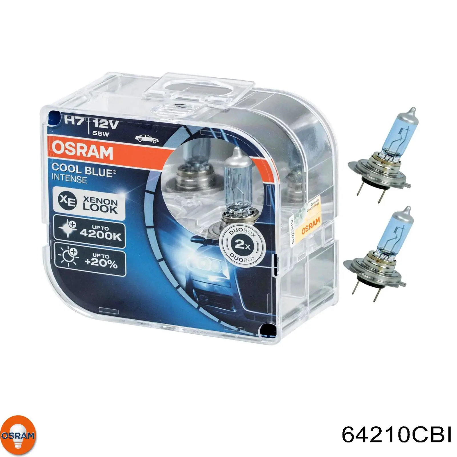 Lámpara halógena 64210CBI Osram