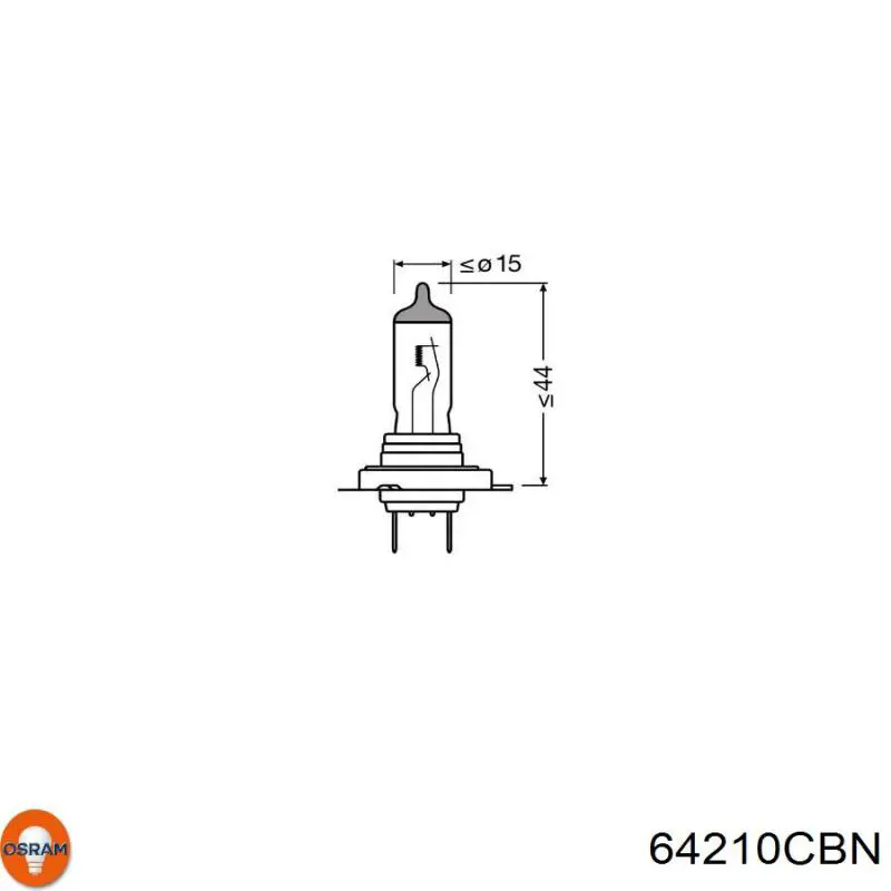 Frenos delanteros Osram 64210CBN precio, desde 13,44 EUR