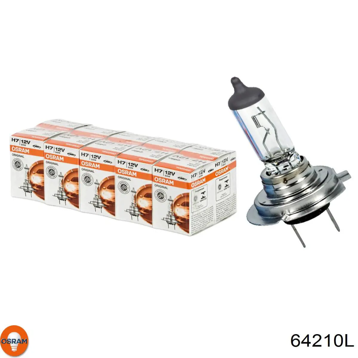 64210L Osram Bombilla halógena
