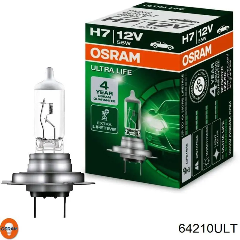 Lámpara halógena Osram 64210ULT