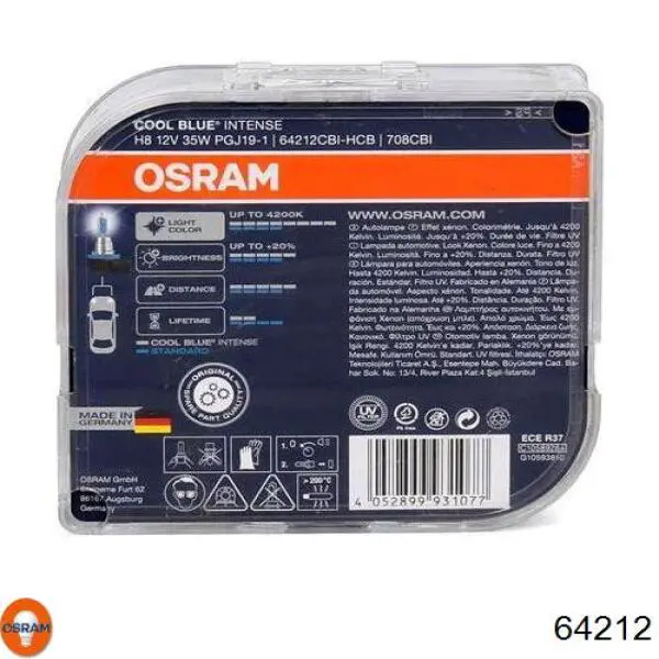 Comprar 64212 Osram Bombilla halógena